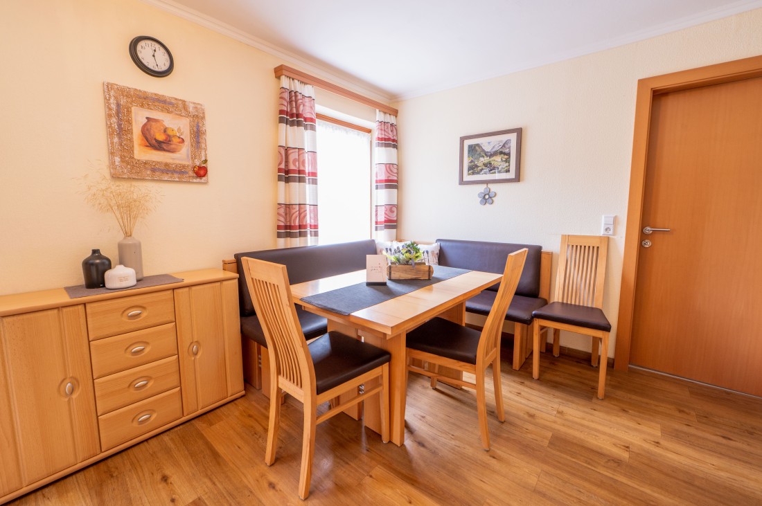 Essecke in der Wohnküche