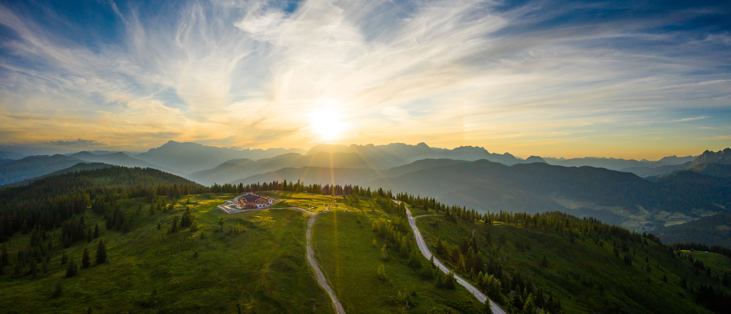 Sonnenaufgang am Roßbrand in Radstadt © TVB Radstadt_Markus Rohrbacher